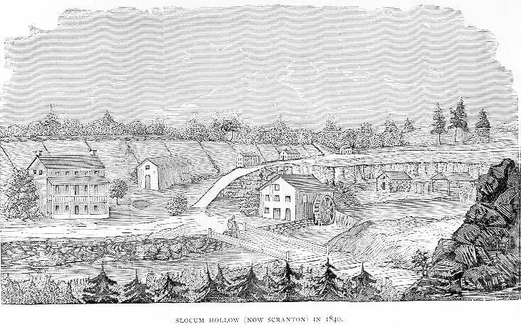 Slocum's Hollow (Scranton) 1840