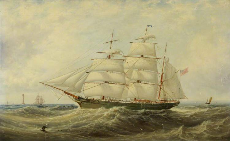 Scott, John, 1802-1885; The Barque 'Petunia'