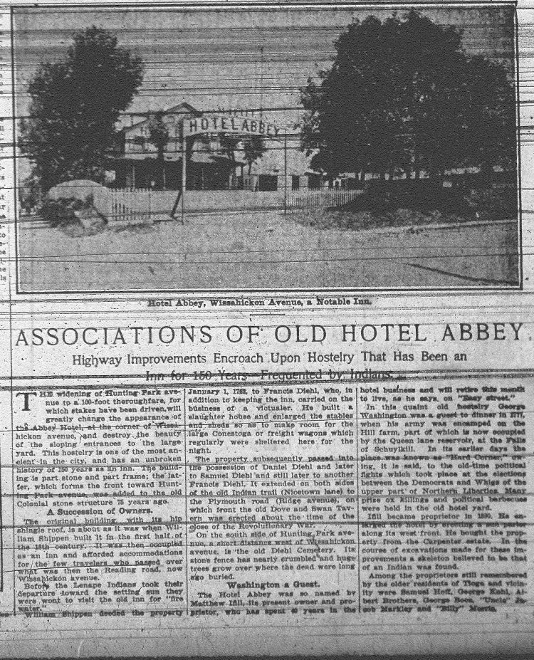Hotel Abbey Phila Public Ledger 6 Oct 1907 pg 40